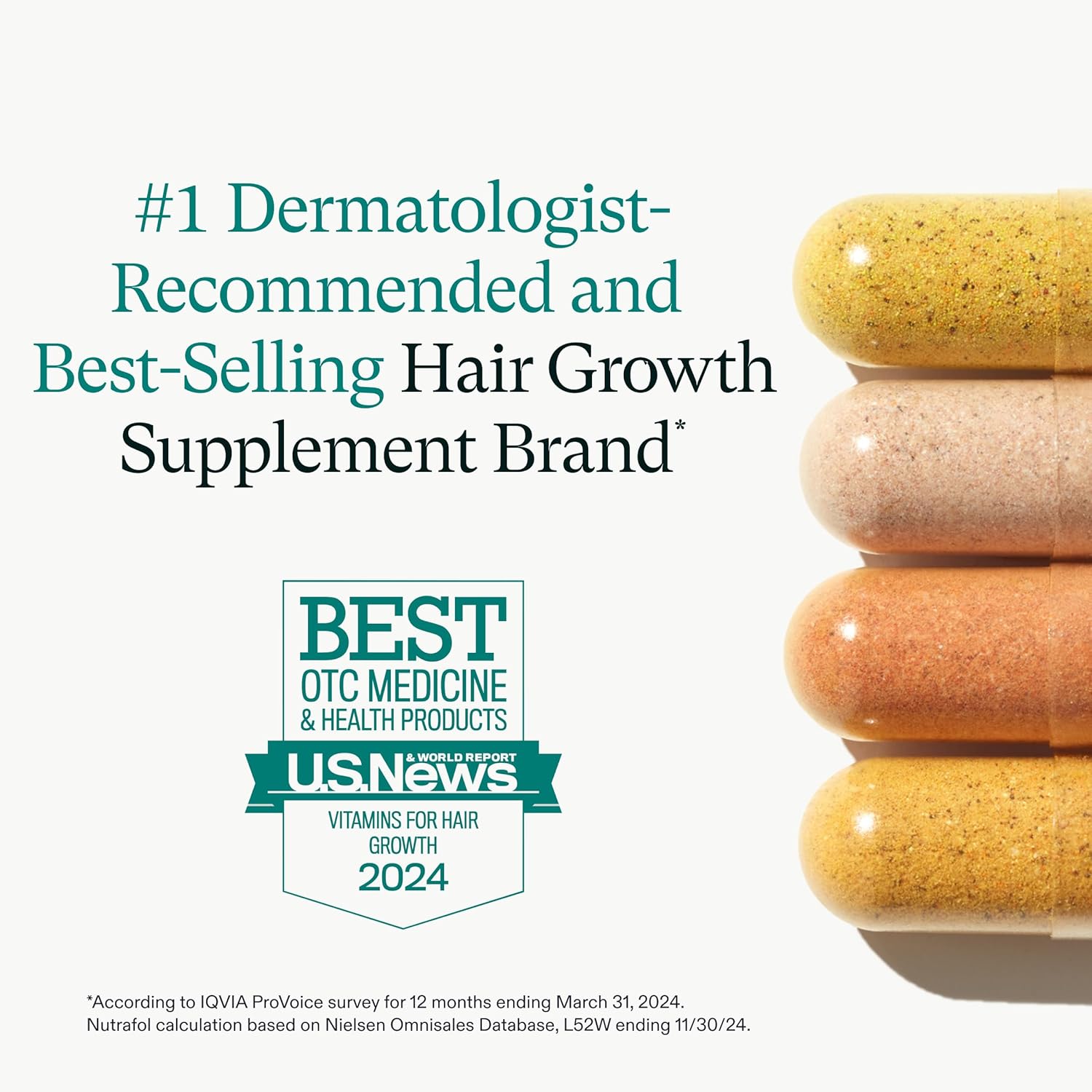 Nutrafol VEGAN Womans Hair Growth Supplement, 3-Month Supply, For Women 18-44 Years Old, Pack of 3 - Image 5