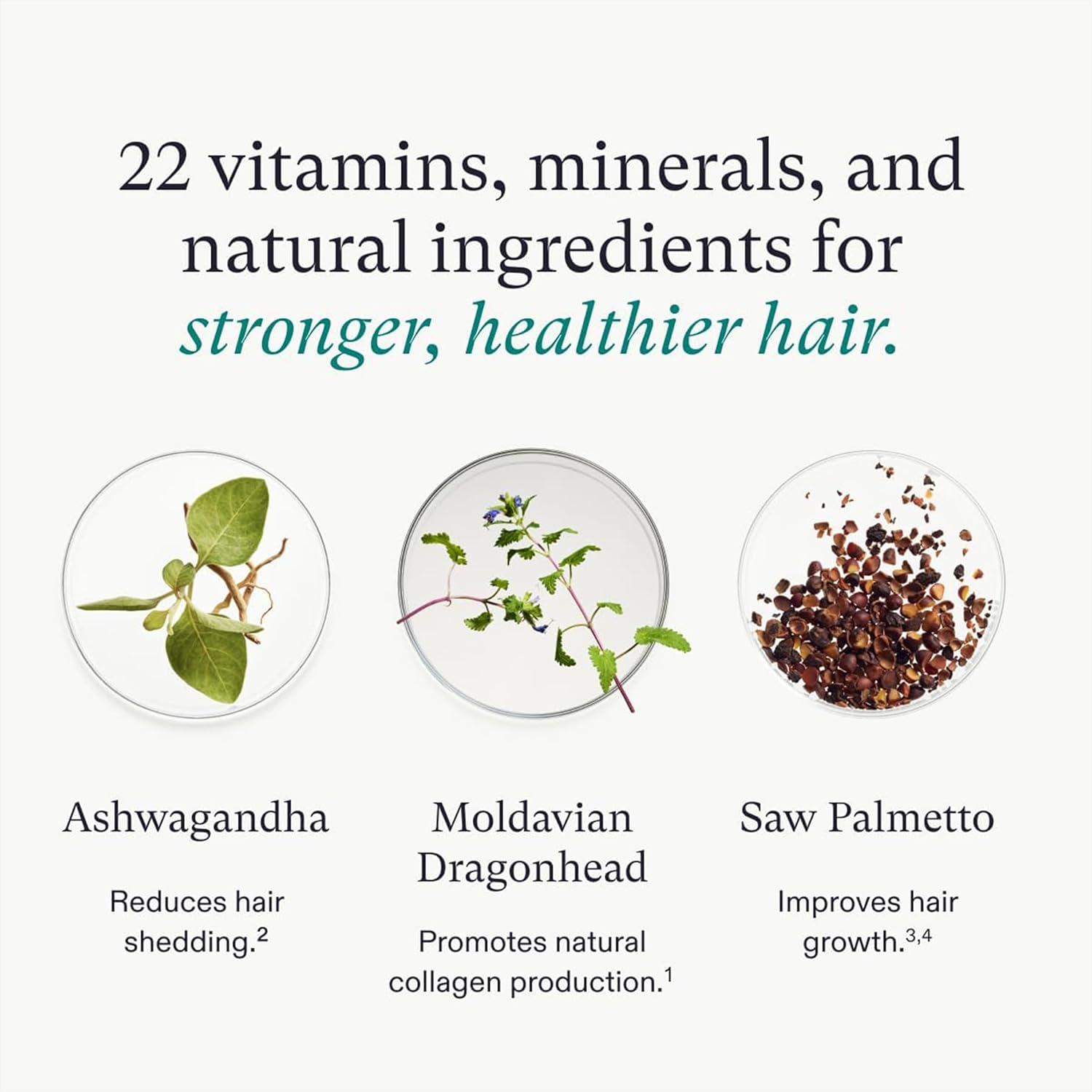 Nutrafol VEGAN Womans Hair Growth Supplement, 3-Month Supply, For Women 18-44 Years Old, Pack of 3 - Image 9